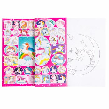 Unicorn Litab&oacute;k A4 me&eth; L&iacute;mmi&eth;um (12 stykki)
