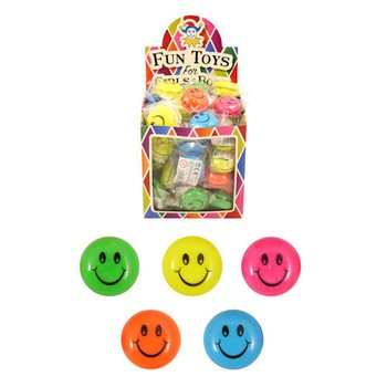 Smiley Jójó í Sýningarkassa (72 stk.)
