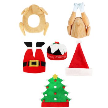 BLANDA AF L&Uacute;XUS SKEMMTILEGUM J&Oacute;LAH&Uacute;FUM - XMAS CAPS (6 stk.)