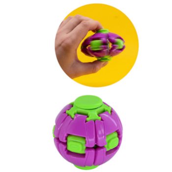 SPIN & POP FIDGET SPINNER BOLTI - SPIN SHIFT BALL - &Iacute; BOR&ETH;BIRTINU (24 STK.)
