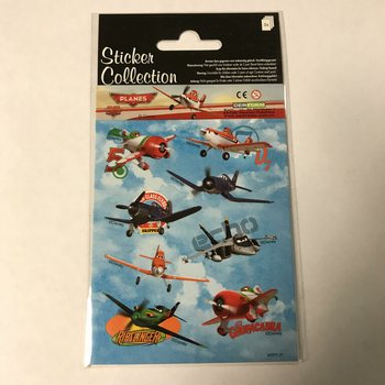 Disney Planes Límmiðablöð 16 x 9 cm (10 stk.)