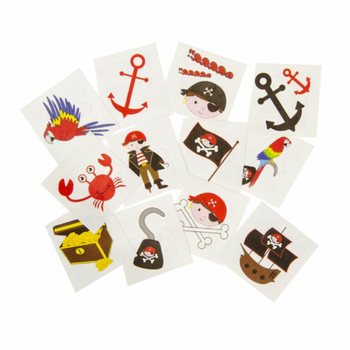 Fun Tattoo's - Sj&oacute;r&aelig;ningi (48 pakkar)