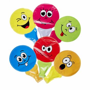 SJ&Aacute;LFUPPBL&Aacute;SANLEGAR SMILEY BL&Ouml;&ETH;RUR (48 stk.)