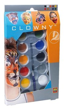 SES Clowny Andlitsmálning á Vatnsgrunni (10 litir) (1 stk.)