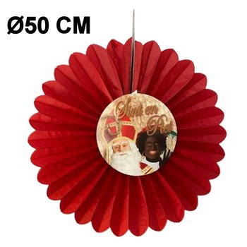 SINTERKLAAS SKRAUTV&AElig;NGUR &Oslash;50 CM - SAMANBRJ&Oacute;TANLEGUR (6 stk.)