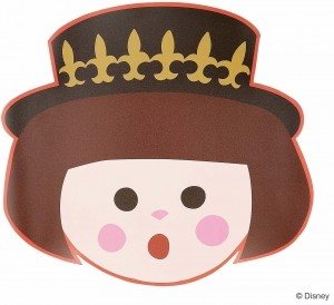 Disney - It is a small world Diskamot – KONGINGIN GIRL (12 stk.)