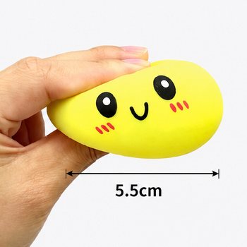 RAGE - Litlar Squishy Bun dumpling-bollur (St&aelig;r&eth; 5.5 x 5.5 x 3 Cm) - Viral 2026 stressbolti (24 stk.)