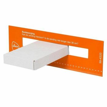 P&oacute;stkassaaskja A5 HV&Iacute;T - 220x155x28 mm (50 stk.)