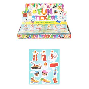 FUN STICKERS &ndash; GER&ETH;: SINTERKLAAS (120 stk.)