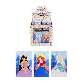 MINNISBÓK – GERÐ: PRINSESSUR Í DISPLAYI (168 stk.)
