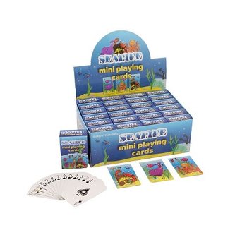 Mini Spilastokkar – Sea Life í Sýningarkassa (24 stk.)
