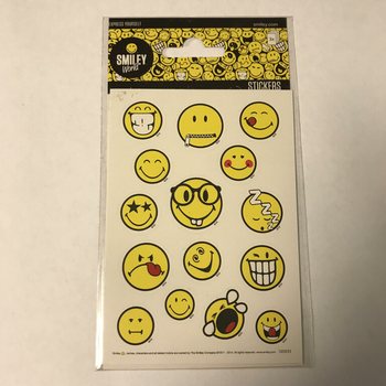LÍMMIÐABLAÐ: SMILEY’S, 16 x 9 cm (10 stk.)