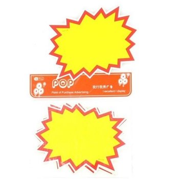 Tilboðsskilti - Módel 4 (10 stk.)