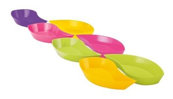 Zak! Designs Flora Bla&eth;a Snakkk&aacute;lasett, 7 Hlutar (1 sett)