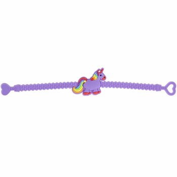 Einhyrninga s&iacute;likonarmb&ouml;nd (12 stk.) - Blanda&eth;ir litir