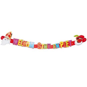Valkominn Sint og Piet bor&eth;i 124 cm (12 stk.)