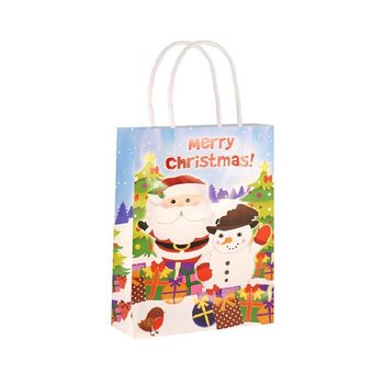 Gjafapokar MERRY CHRISTMAS 14x21x7 cm (24 stk.)