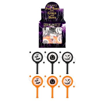 Halloween Spin Drum í sýningarkassa (72 stk.)