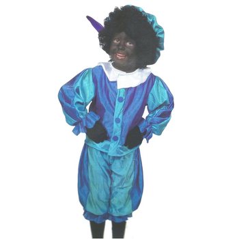 Zwarte Piet búningur fyrir stráka – Stærð 110 (4-6 ára)