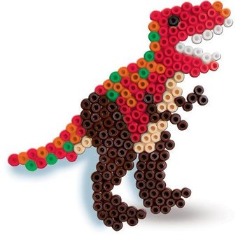 SES Strauperlur T-Rex ger&eth; (1 stk.)