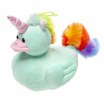 PLUSH UNIDUCKZ - EINHYRNINGA&Ouml;ND - BLANDA&ETH;IR LITIR - 12x24x17 CM (8 stk.)