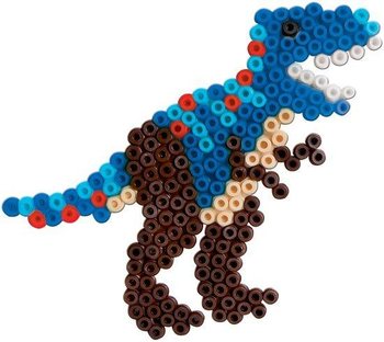 SES Strauperlur T-Rex ger&eth; (1 stk.)