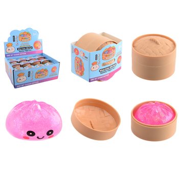 RAGE - Squishy SUGAR EDITION Bun Dumplings LITLIR (5.3 x 5.3 x 4.1 Cm) Viral 2026 Fidget Toy (24 stk.)