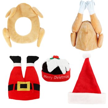 BLANDA AF L&Uacute;XUS SKEMMTILEGUM J&Oacute;LAH&Uacute;FUM - XMAS CAPS (6 stk.)
