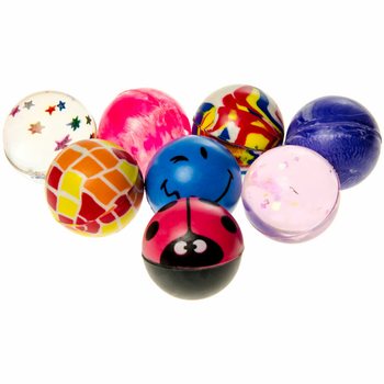 Mix Skoppboltar &Oslash; 3,2 cm (50 stk.)