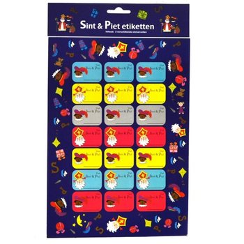 3 ARKIR - GJAFAMERKI SINTERKLAAS (12 stk.)