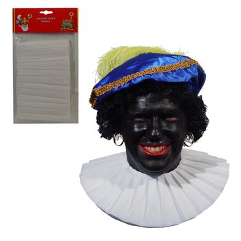 Piet-kragi Hvítur (11 stk.)