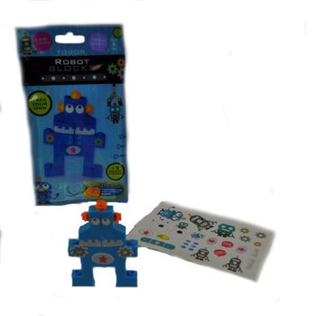 BRICKS KUBBAR - ROBOT BLOCKS (36 stk.)