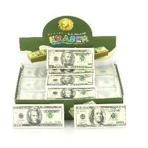 U.S. Dollar tyggigúmmí í sýningarkassa (30 stk.)