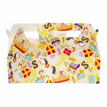 SINTERKLAAS MATARBOX - 22,5 x 12 x 9,5 cm (24 stk.)
