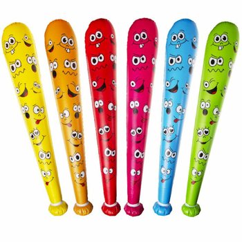 Stór uppblásanleg Smiley-kylfa - 85cm