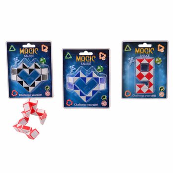 MAGIC SNAKE - 3D SNAKAP&Uacute;SL &Aacute; SPJALDI (24 stk.)