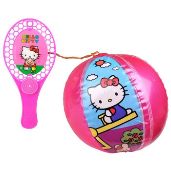 Hello Kitty Spaði og uppskautabolti með teygju (12 stk.)