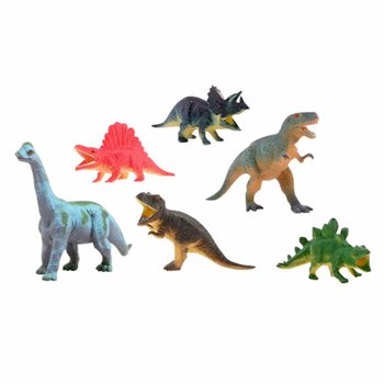 ANIMAL WORLD - Risae&eth;lu Leikfangasett (6 F&iacute;g&uacute;rur)