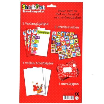 14-hluta &Oacute;skalistapakki fyrir Sinterklaas / J&oacute;lasveina (12 stk. &iacute; pakka)