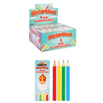 Sinterklaas litabl&yacute;antar 4 stk. &iacute; s&yacute;ningarkassa (120 stk.)