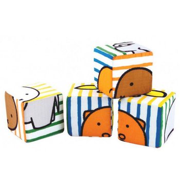 MIFFY - MJ&Uacute;KIR STAFLANLEGIR KUBBAR, 4 HLUTAR (1 stk.)
