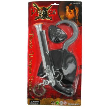 Sjóræningjasett á Spjaldi - Pirate Weapons (6 stk.)