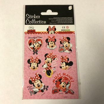 Disney Mína Mús Límmiðar - 16 x 9 cm (10 sett)