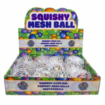 SQUISHY NETBOLTAR &Iacute; S&Yacute;NINGARKASSA (12 stk.)