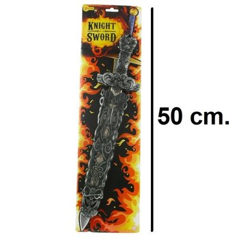 Stór leikfanga rýtingur á spjaldi (6 stk.)