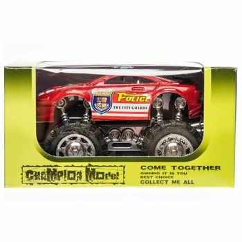 L&ouml;greglu Monster Truck &iacute; s&yacute;ningarkassa (12 stk.)