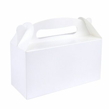 Matarbox - Hvítt - 23x9.5x18 cm (12 stk.)