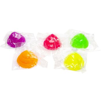 KREISTILEIKFANG NEON K&Uacute;KUR - MIX LITIR - &Iacute; S&Yacute;NINGARKASSA (50 stk.)