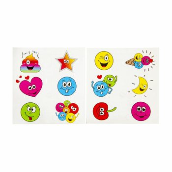 FUN TATTOOS &ndash; GER&ETH;: SMILEY (96 stk.)