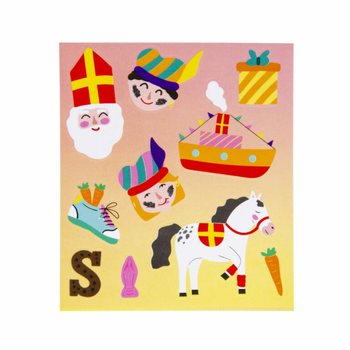 FUN STICKERS - GER&ETH;: SINTERKLAAS (120 stk.)